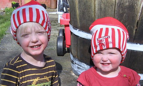 Tunnock's kids hats
